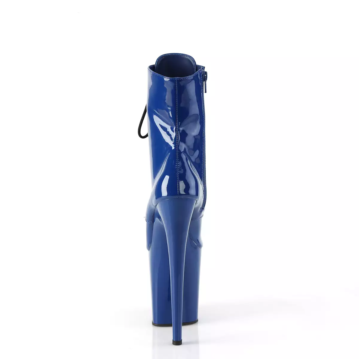 8 Inch Heel FLAMINGO-1020 Royal Blue Patent