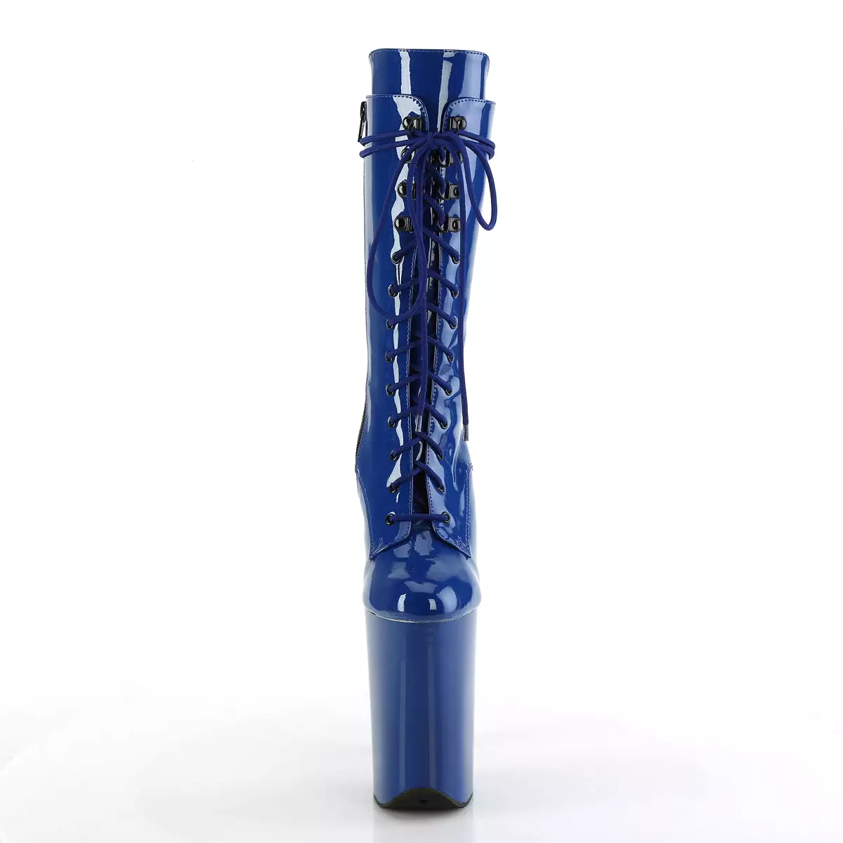 9 Inch Heel INFINITY-1050 Royal Blue Patent