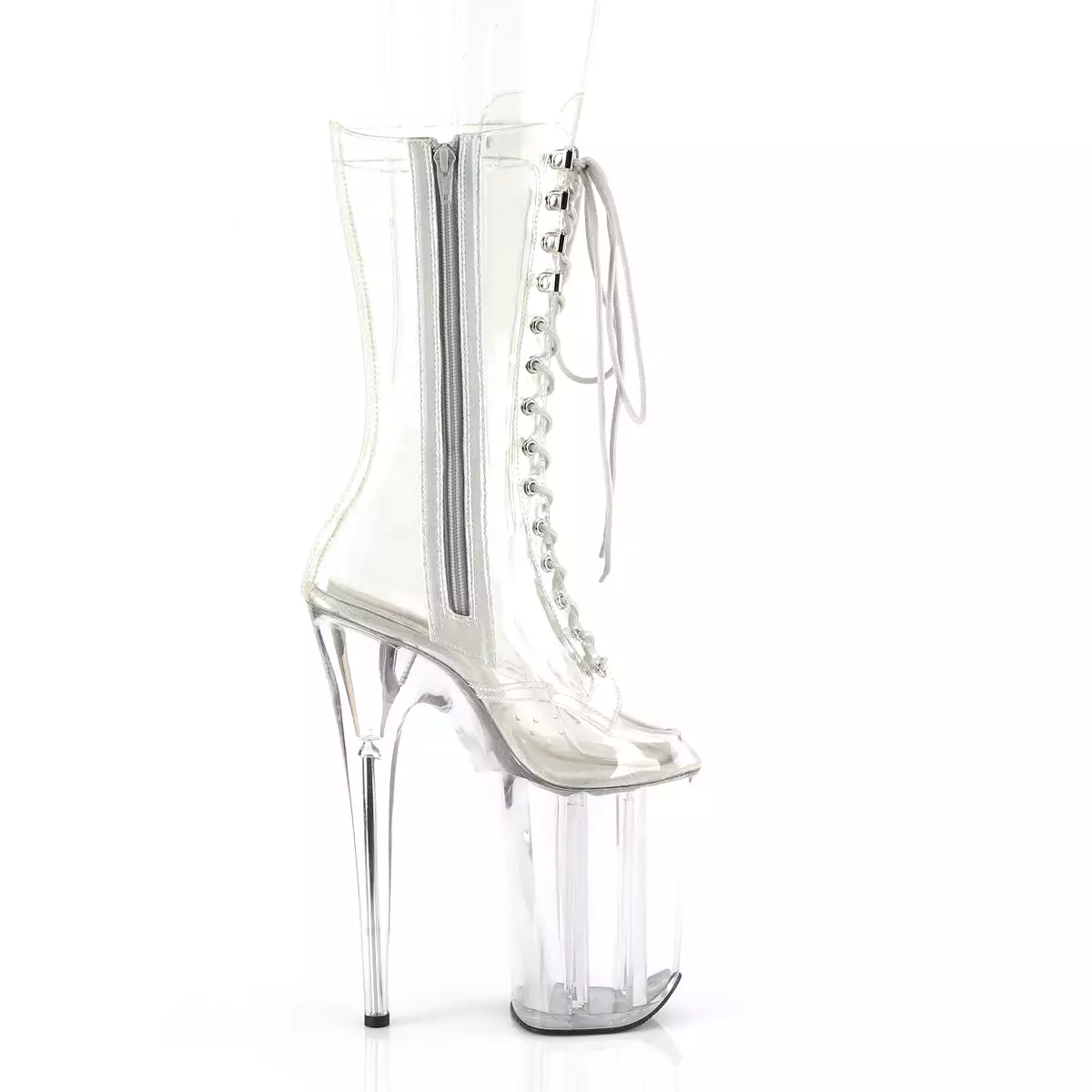 9 Inch Heel INFINITY-1050C Clear