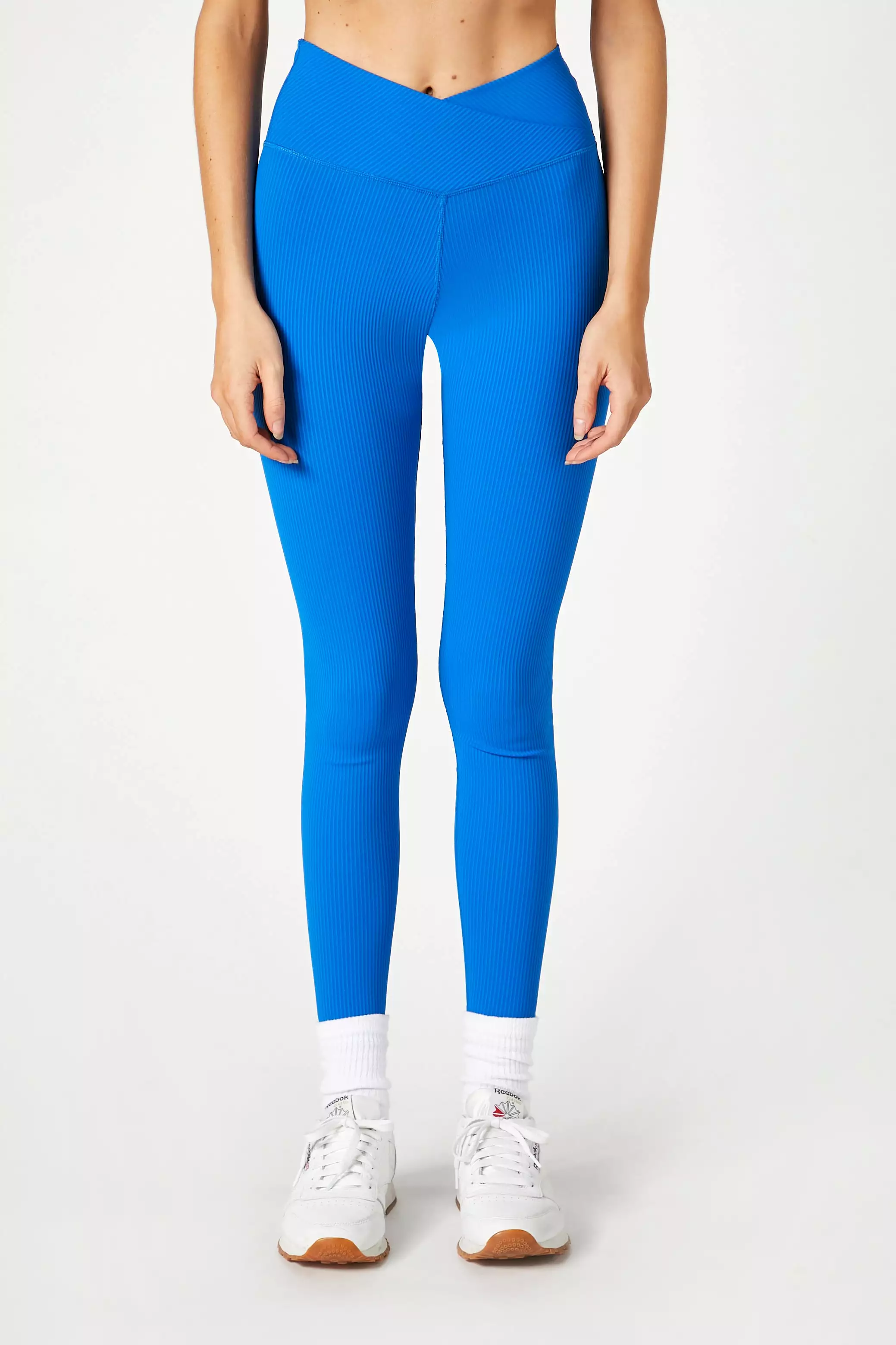 Active Ribbed Surplice Leggings