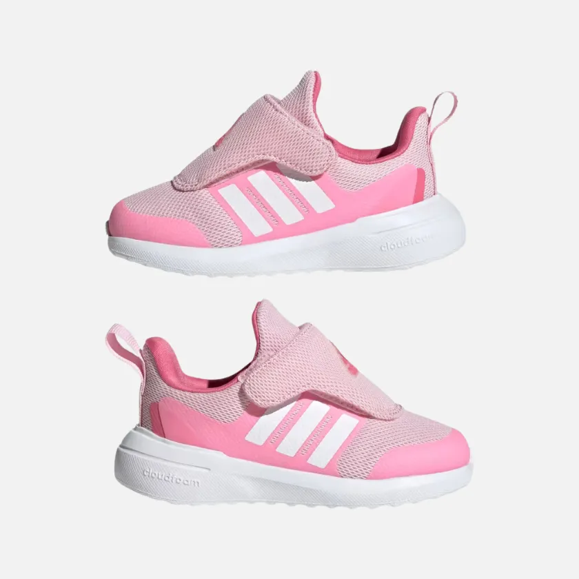 Adidas Fortarun 2.0 Kids Girl Shoes (0-3 Year) -Clear Pink/Cloud White/Bliss Pink