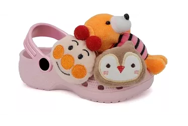 AVA02 - NUDE KIDS STUFFED ANIMAL SANDALS