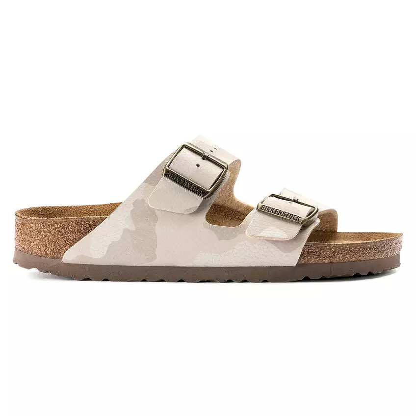 Birkenstock Women's Arizona - Desert Soil Camo Sand Birko-Flor