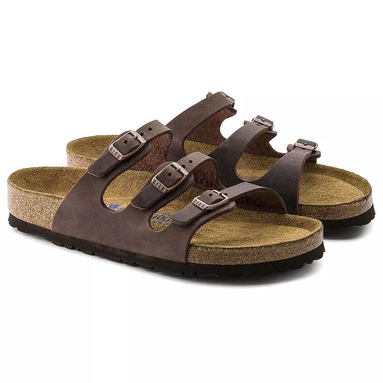 Birkenstock Women's Florida Soft Footbed - Habana Oiled Leather