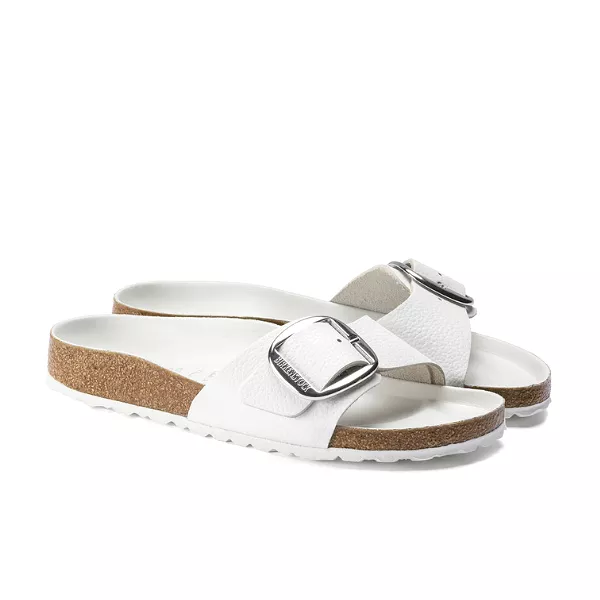 Birkenstock Women's Madrid Big Buckle White