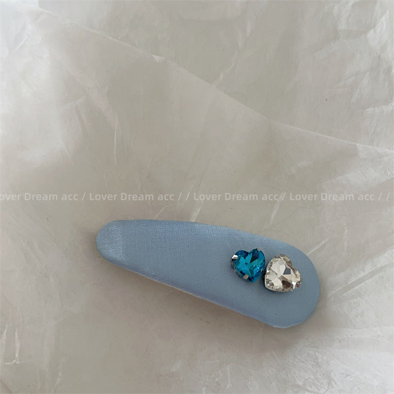 Blue Silk Clip