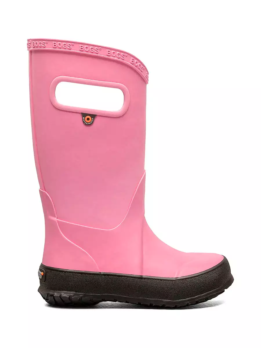 Bogs - Kid Rainboot Plush Pink