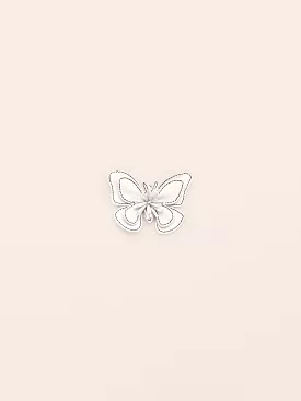 Butterfly Clip White