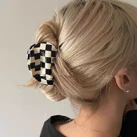 Checkered Claw Clip