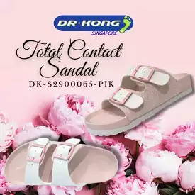 DR.KONG KIDS TOTAL CONTACT SANDALS DK-S2900065-PIK(RP : $99)