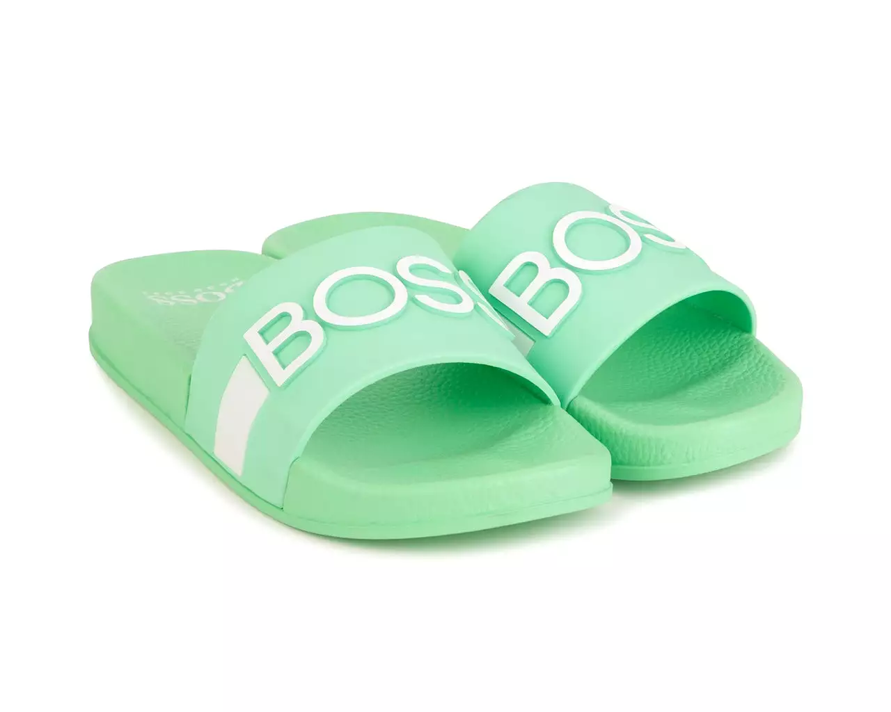 Hugo Boss Kid's J29274 706  Logo Slider Green