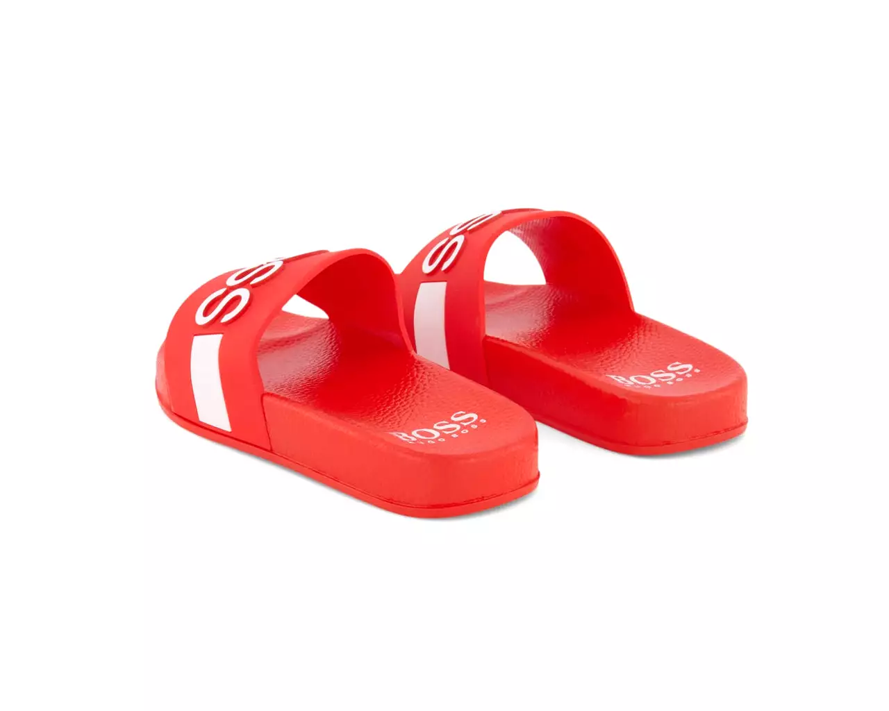 Hugo Boss Kids J29274 997 Logo Sliders Red