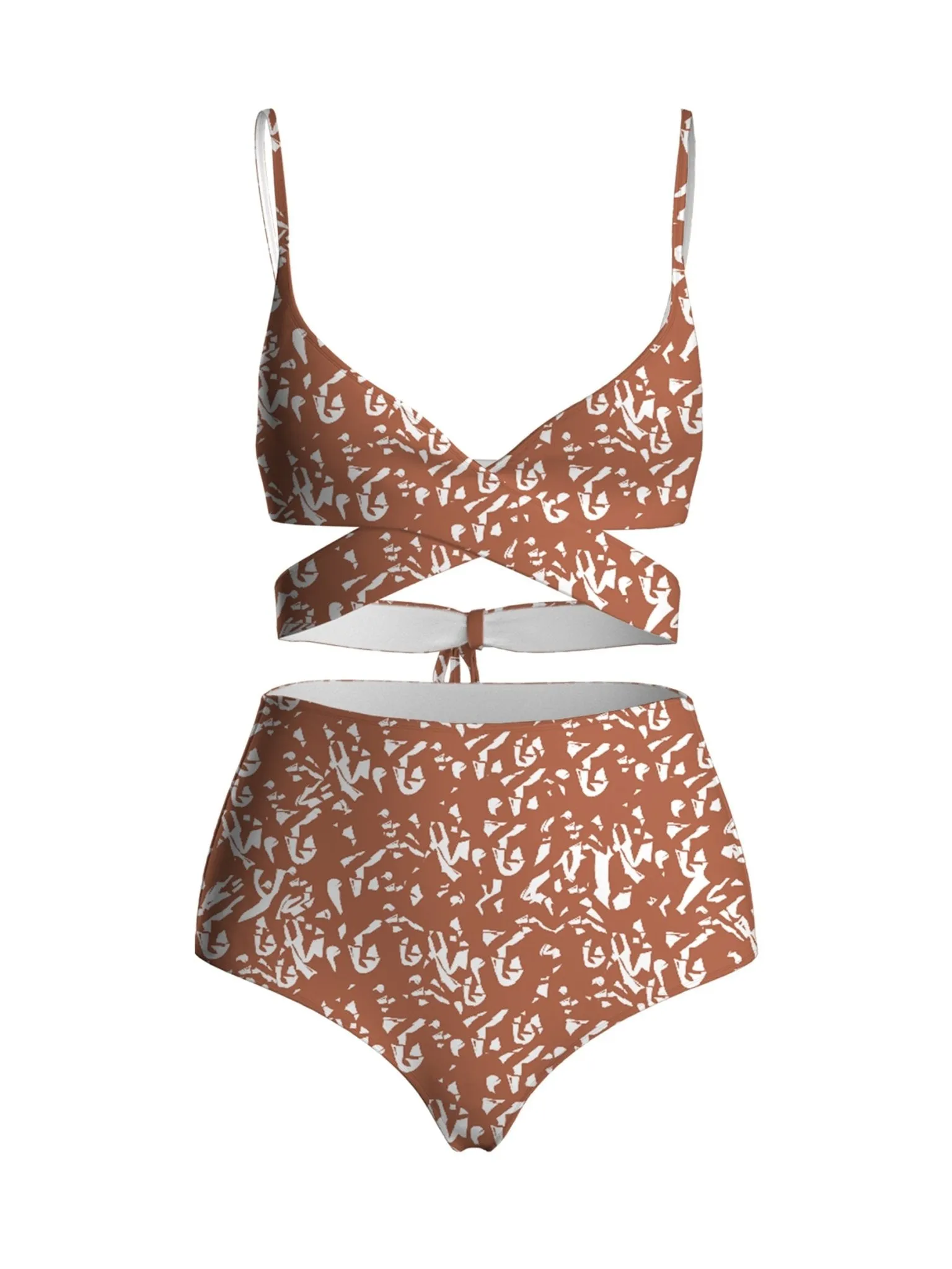 Idya Swimsuit - Batik Rose