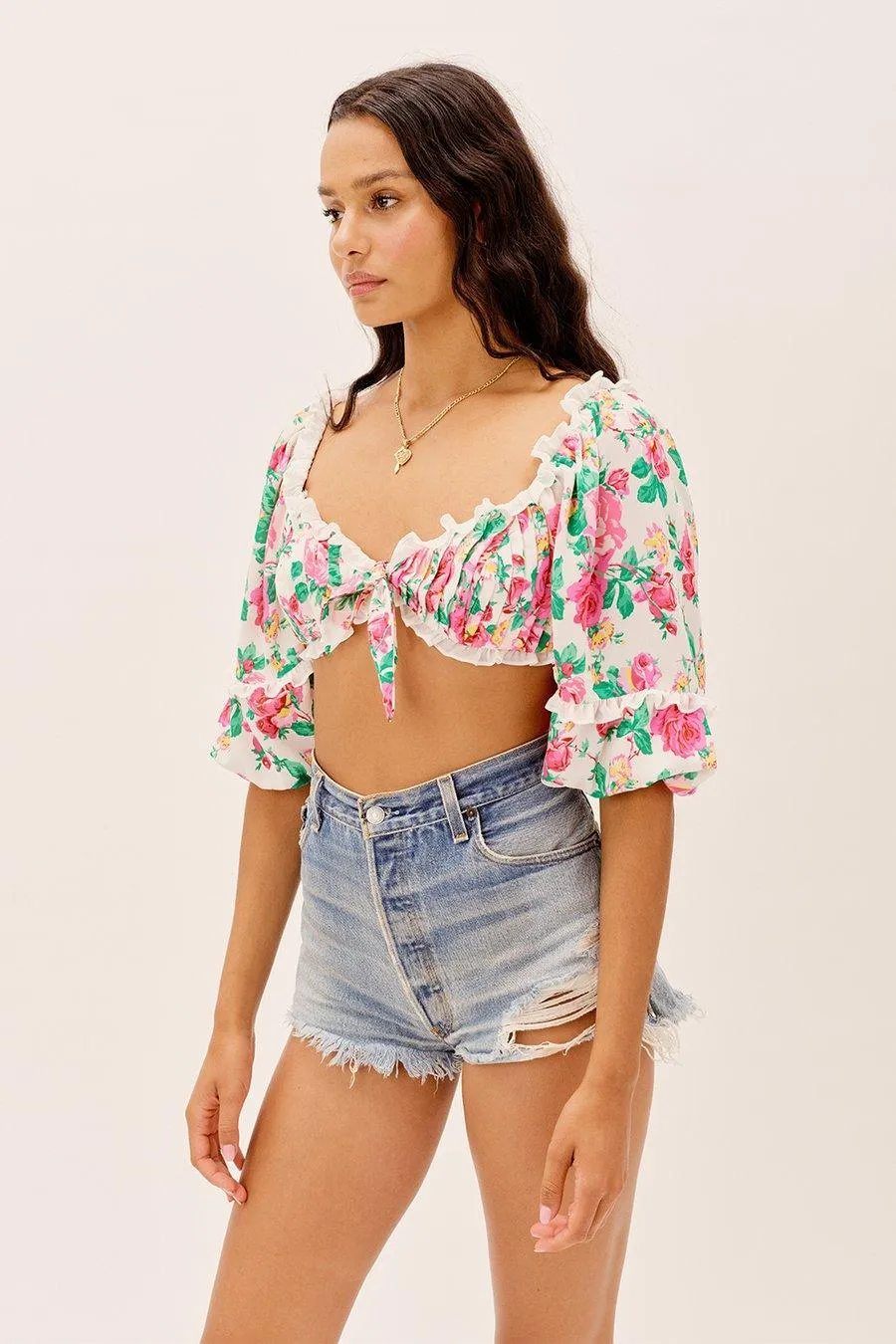 Imogen Crop Top by For Love & Lemons - FINAL SALE