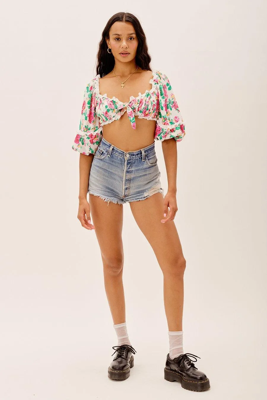 Imogen Crop Top by For Love & Lemons - FINAL SALE