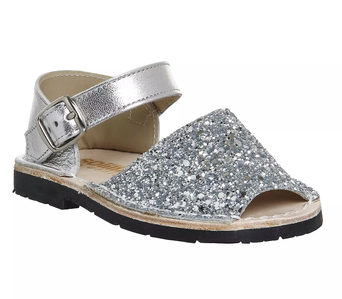 Kids Solillas Bebe 510 Silver Glitter