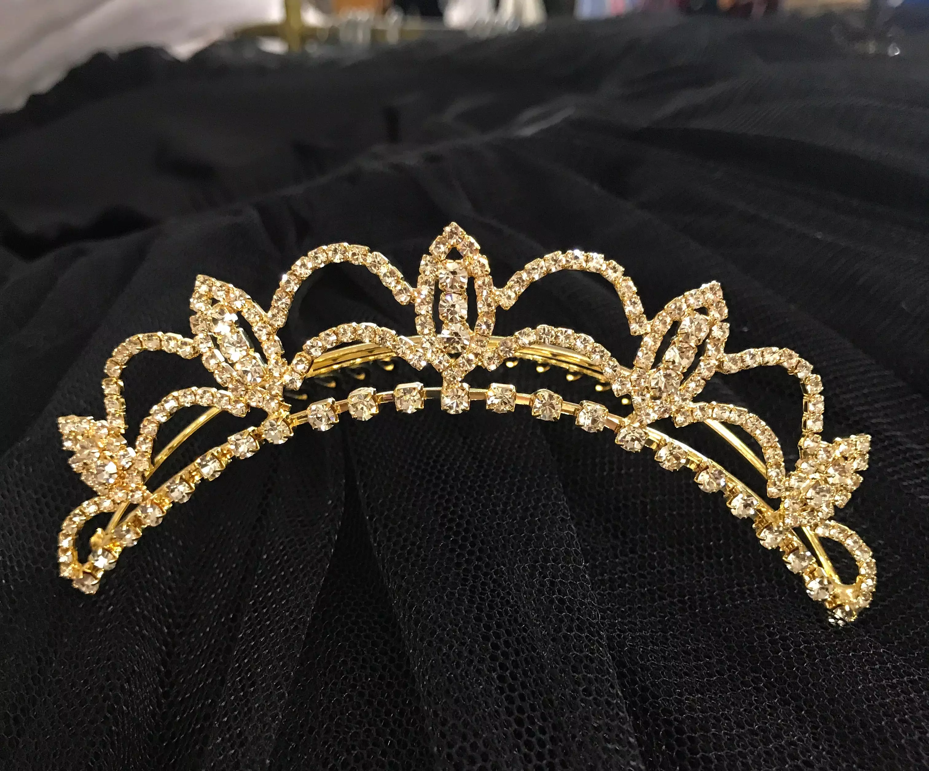 Liberty gold tiara