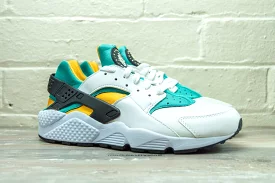 Nike Air Huarache White Turquoise Gold 318429 137