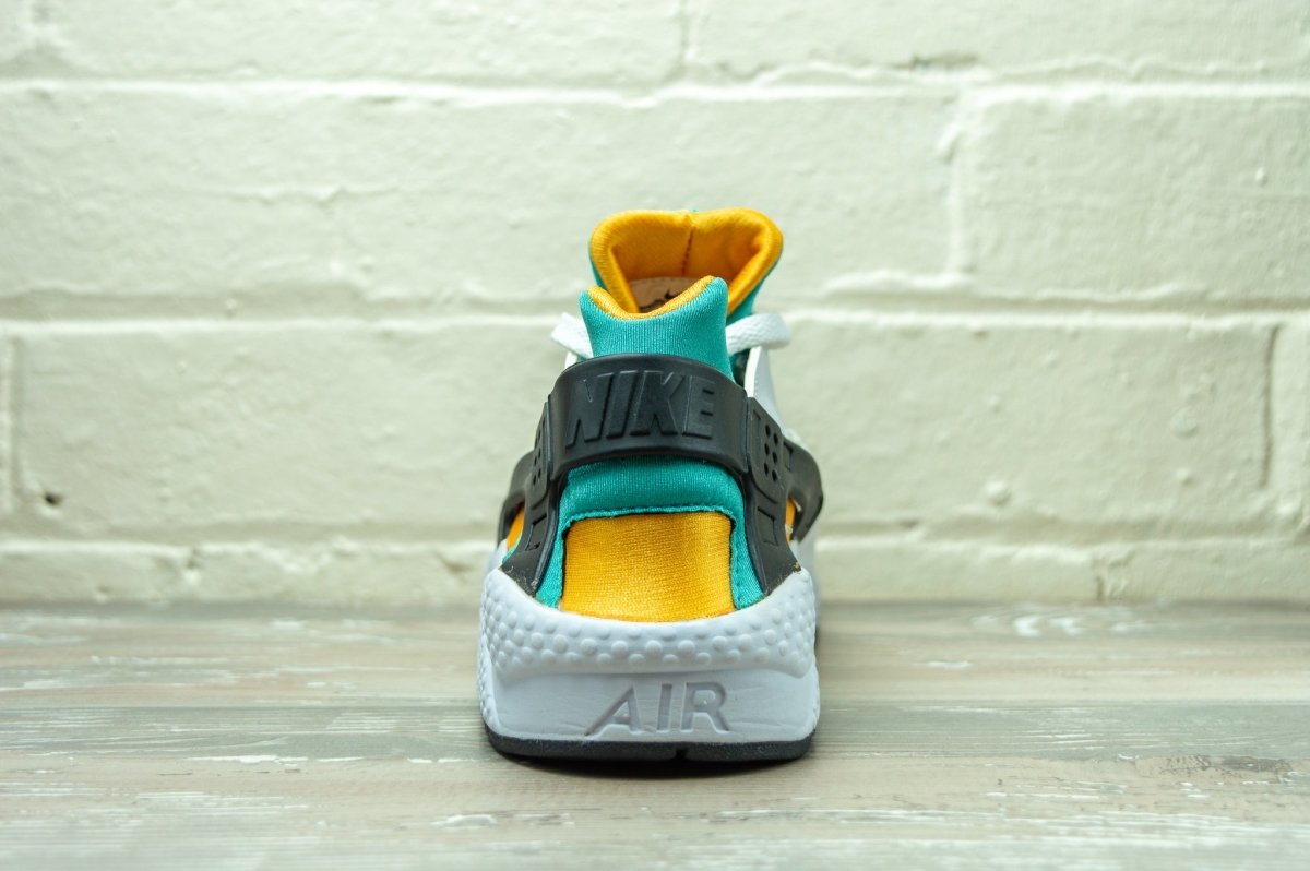 Nike Air Huarache White Turquoise Gold 318429 137