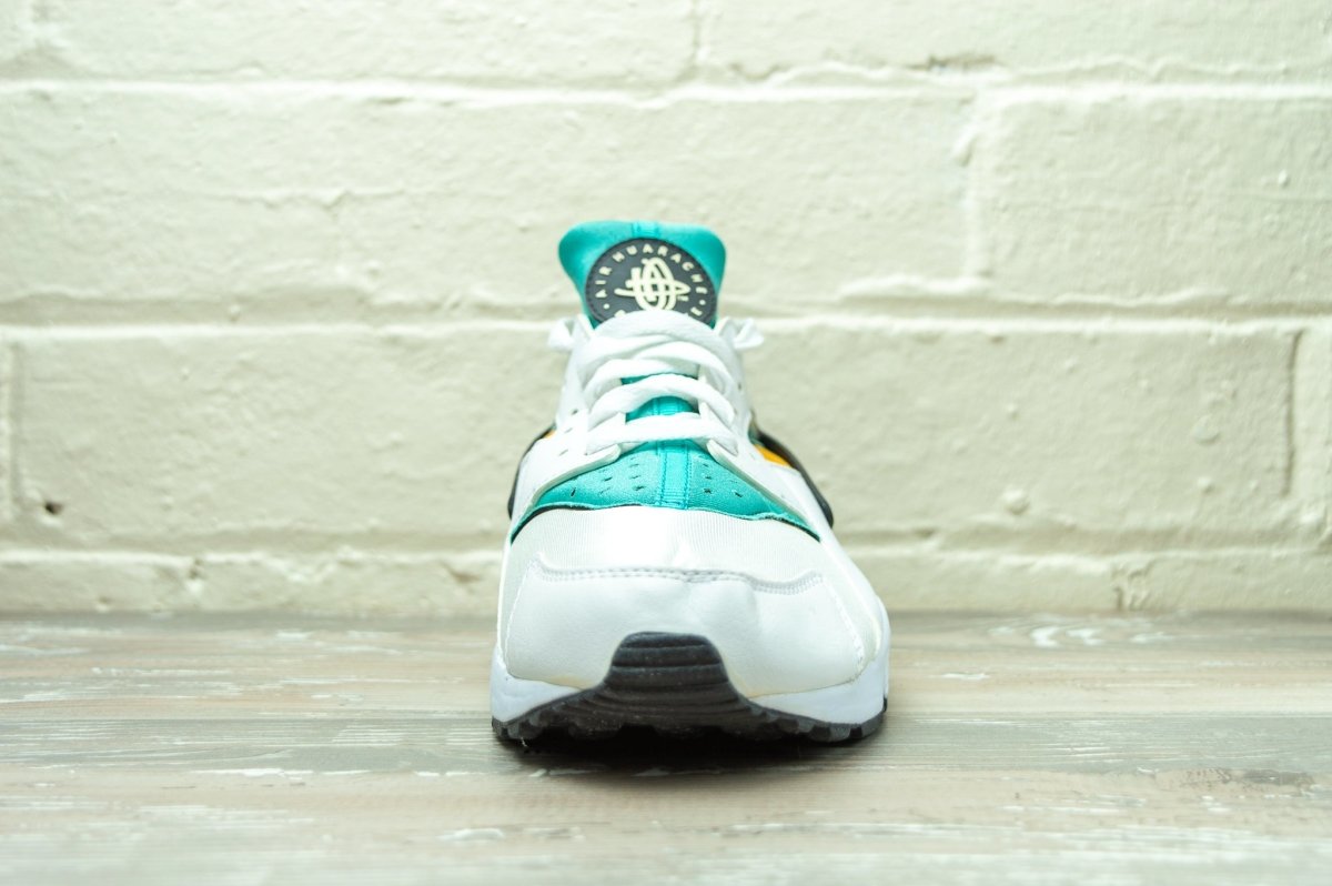 Nike Air Huarache White Turquoise Gold 318429 137