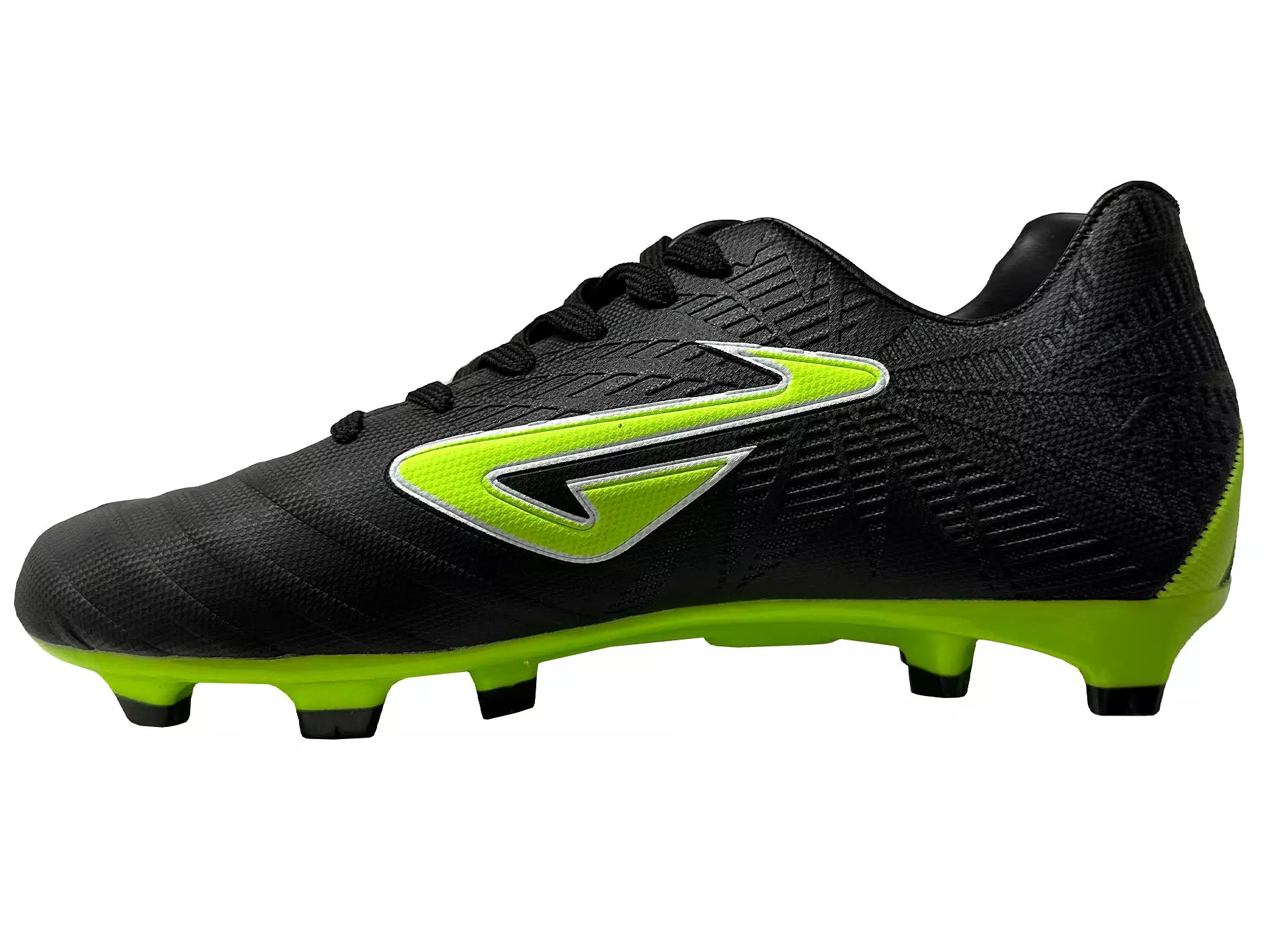 Nomis Mens Immortal Football Boots FG Lime Black