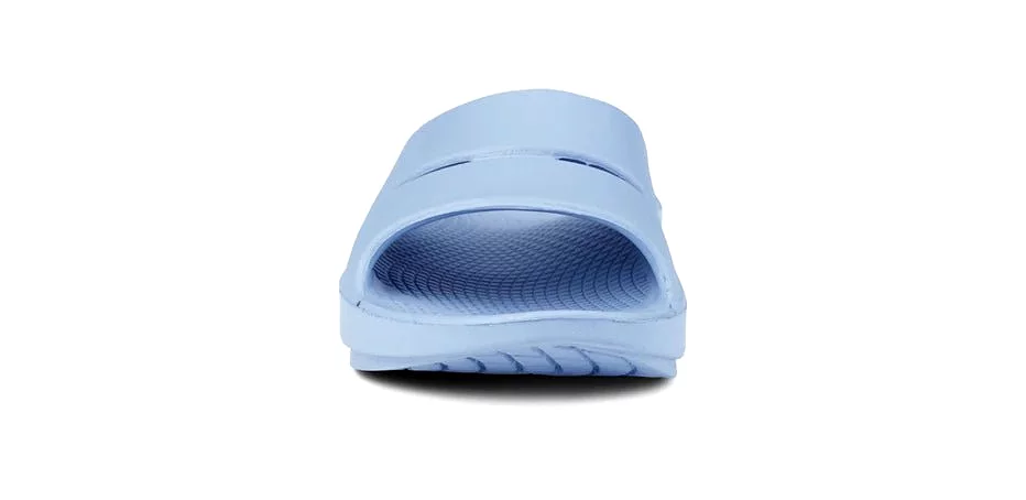 Oofos Ooahh Recovery Slide Sandal - Neptune Blue