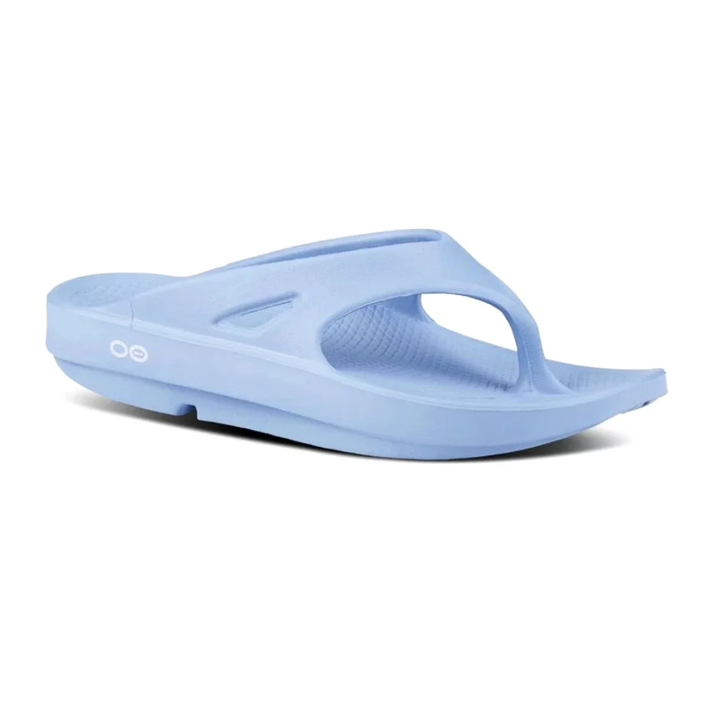 Oofos Ooriginal Recovery Thong Sandal - Neptune Blue