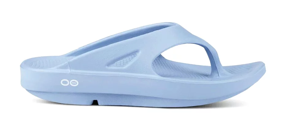 Oofos Ooriginal Recovery Thong Sandal - Neptune Blue