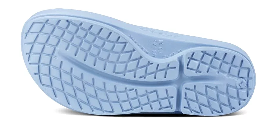 Oofos Ooriginal Recovery Thong Sandal - Neptune Blue