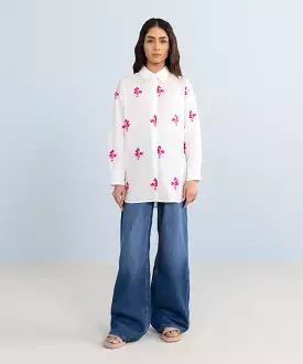 Oversized Embroidered Shirt