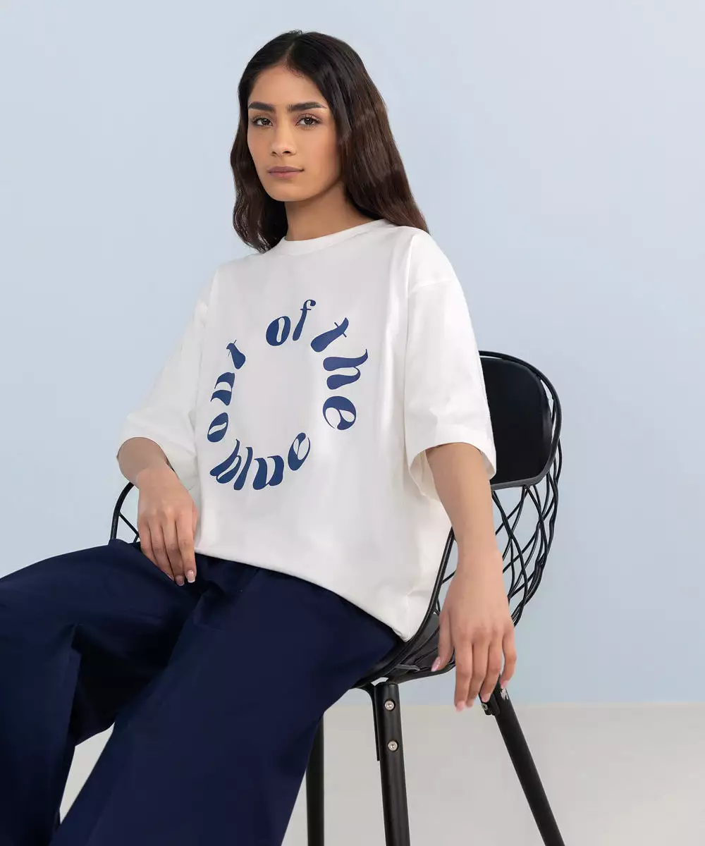 Oversized T-Shirt With Graphic