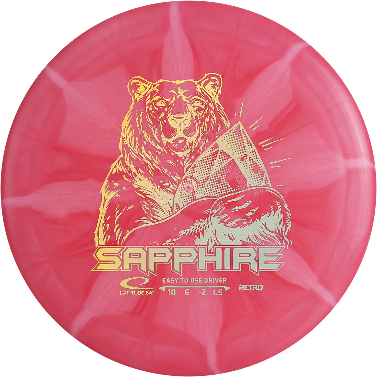 Retro Burst Sapphire