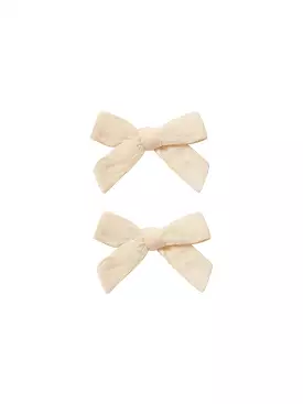 Rylee & Cru - Ecru Bow with Clip