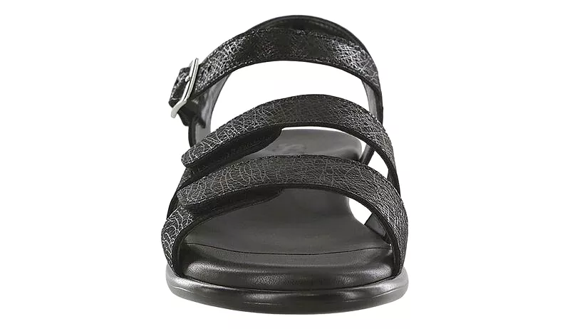 SAS Women's Savanna Heel Strap Sandals - Web Black