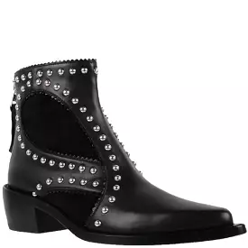 Studded Boots, Black