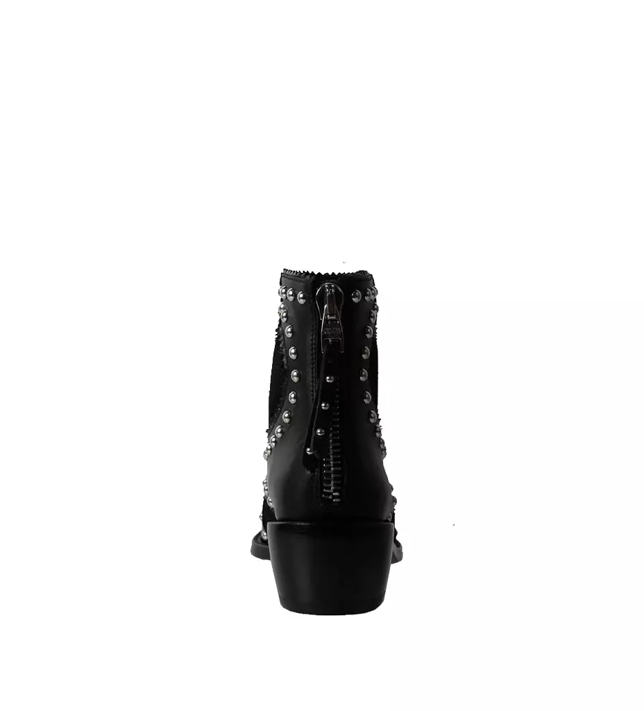 Studded Boots, Black