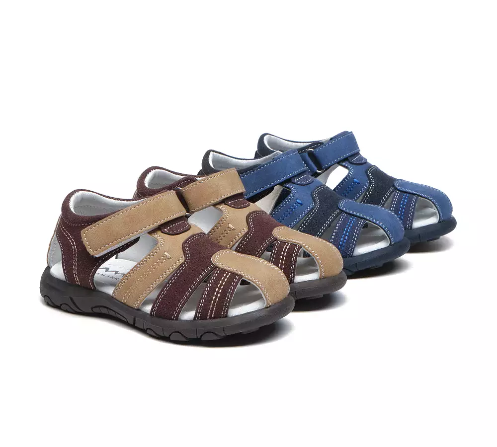 TARRAMARRA Kids Hook And Loop Roma Easy Walk Sandals