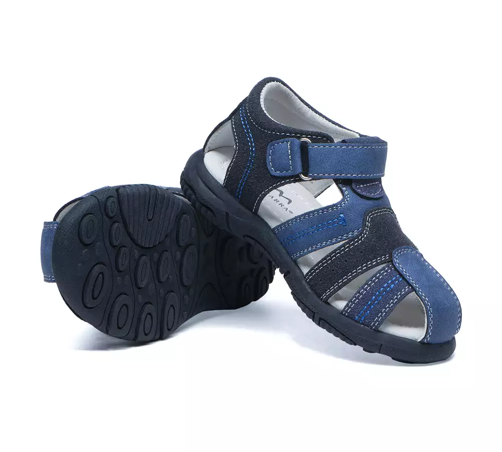 TARRAMARRA Kids Hook And Loop Roma Easy Walk Sandals