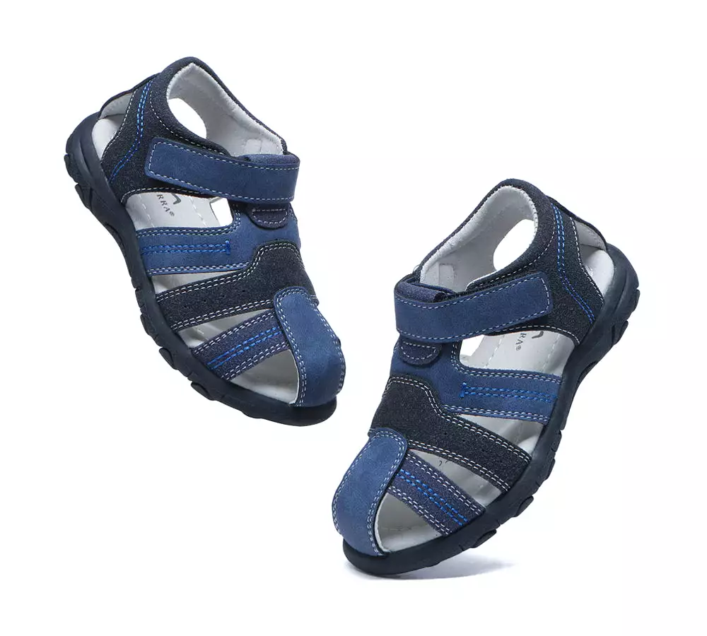 TARRAMARRA Kids Hook And Loop Roma Easy Walk Sandals