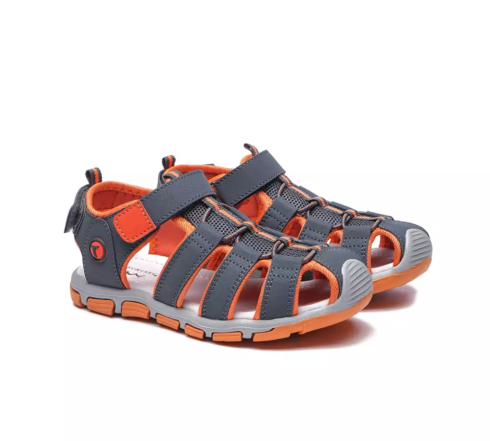 TARRAMARRA Kids Hook And Loop Roma Sporty Kids Sandals