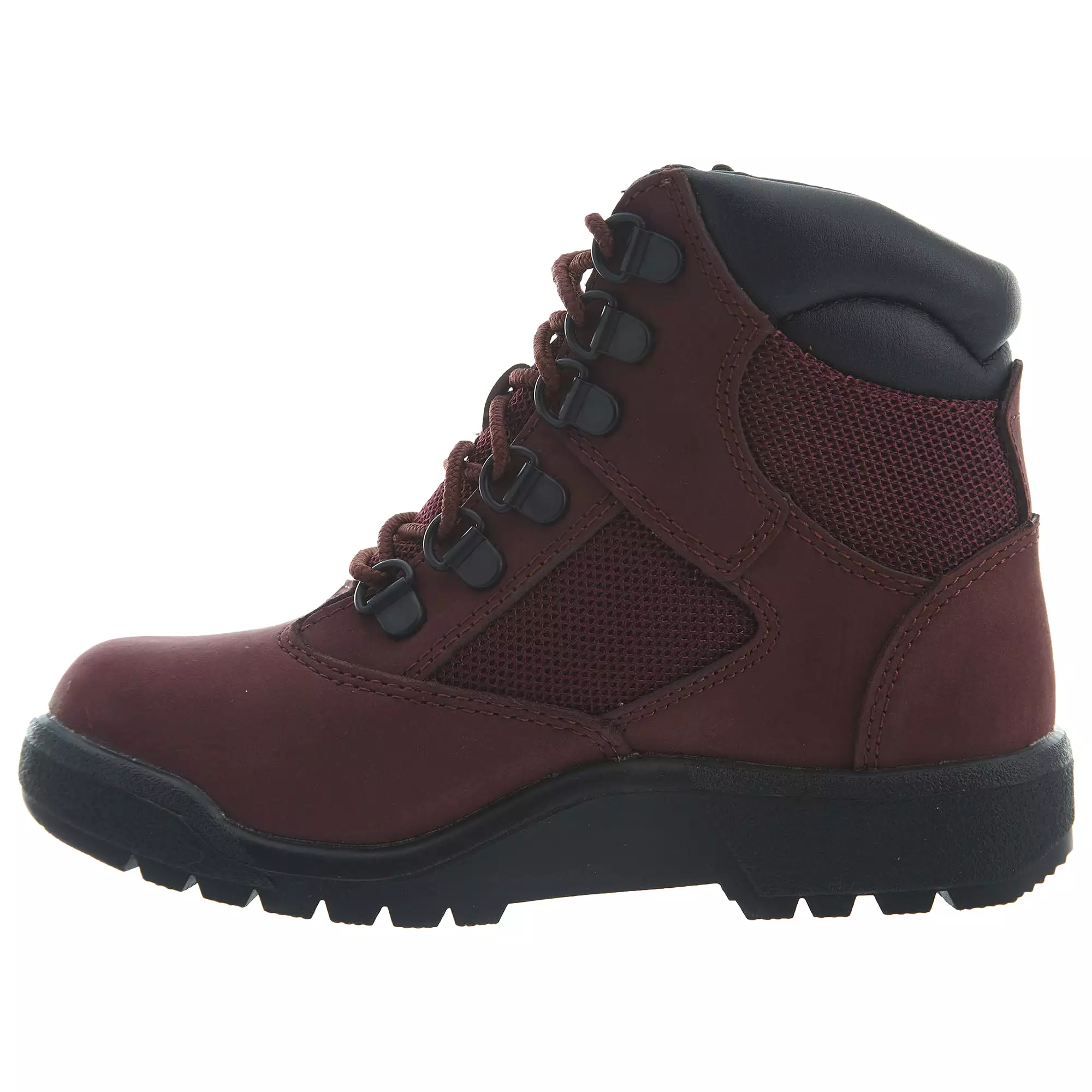 Timberland 6 Field Boots Little Kids Style : Tb0a1ato-Burgundy