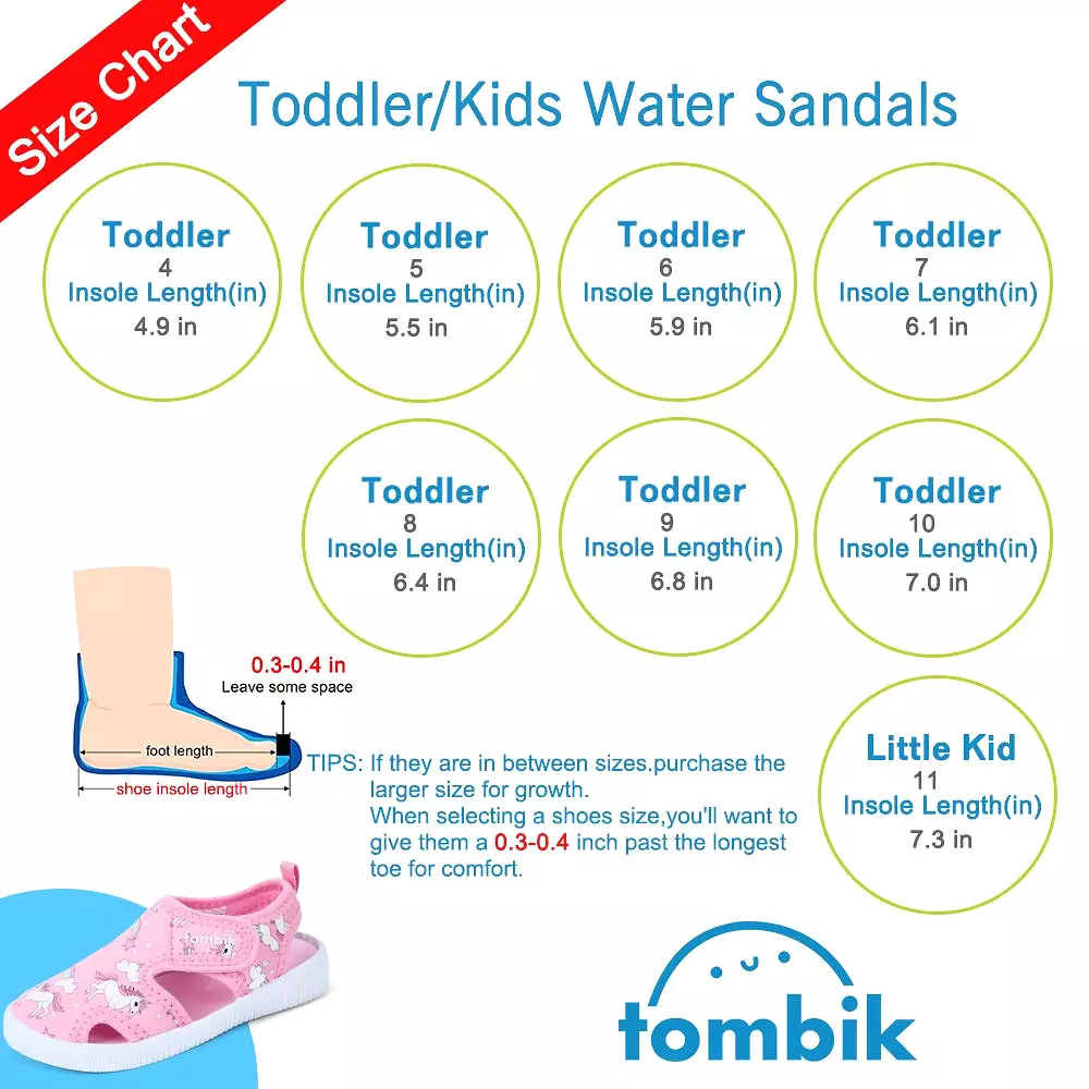 Tombik Kids Cute Aquatic Beach Sandals