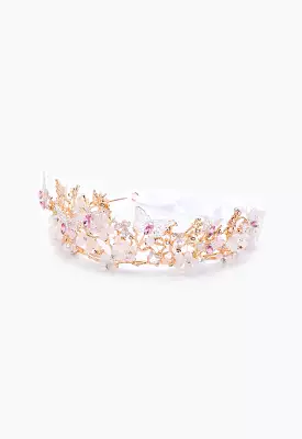 Tree Branch Butterfly Tiara