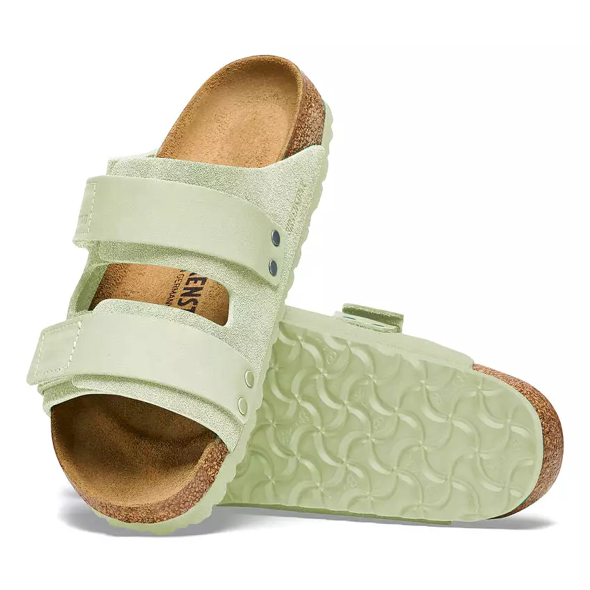 Uji Women - Faded Lime Suede Nubuck||Uji pour femmes - Suède nubuck lime ple