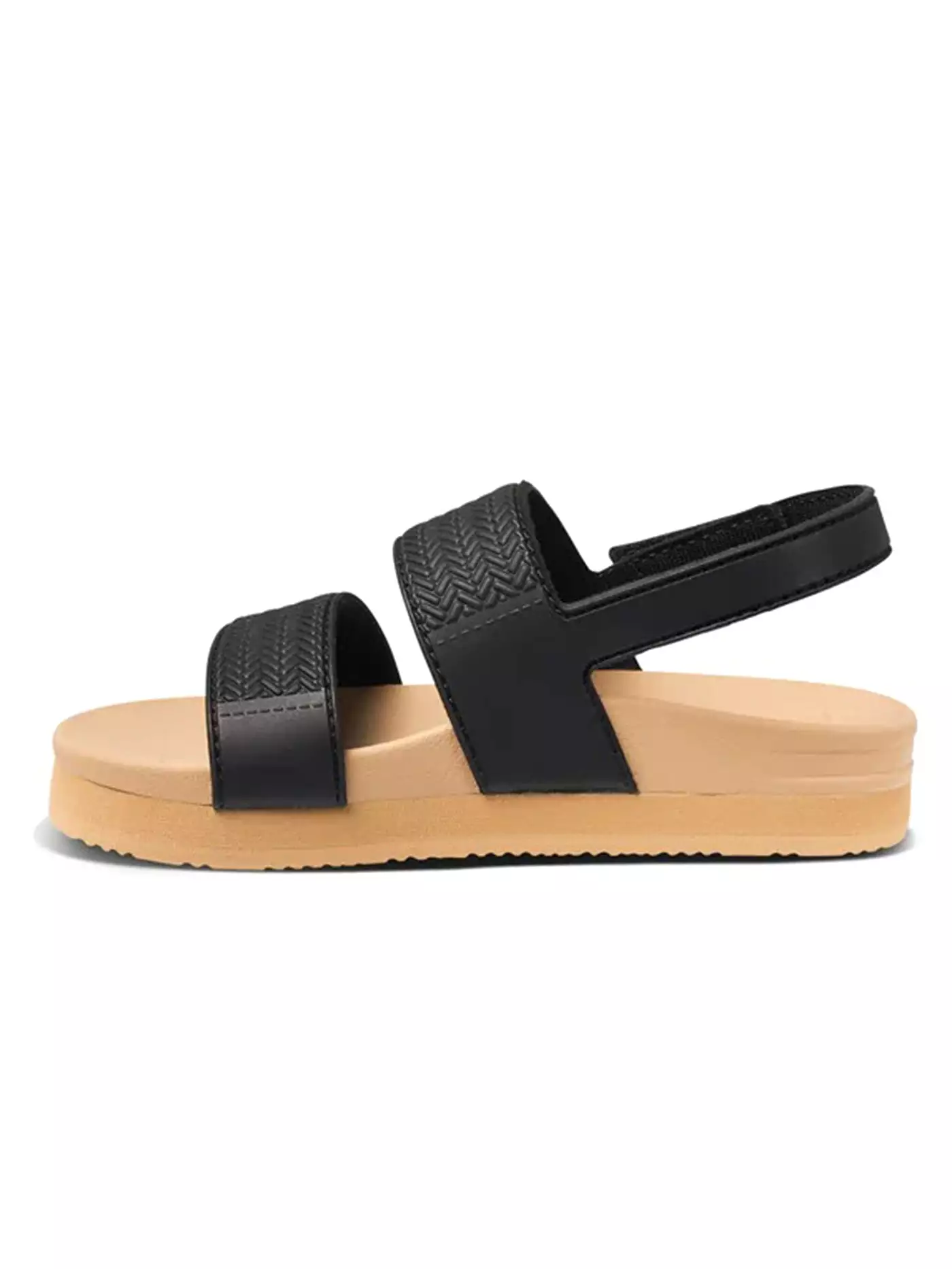 Water Vista Black/Tan Sandals (Little Kids)