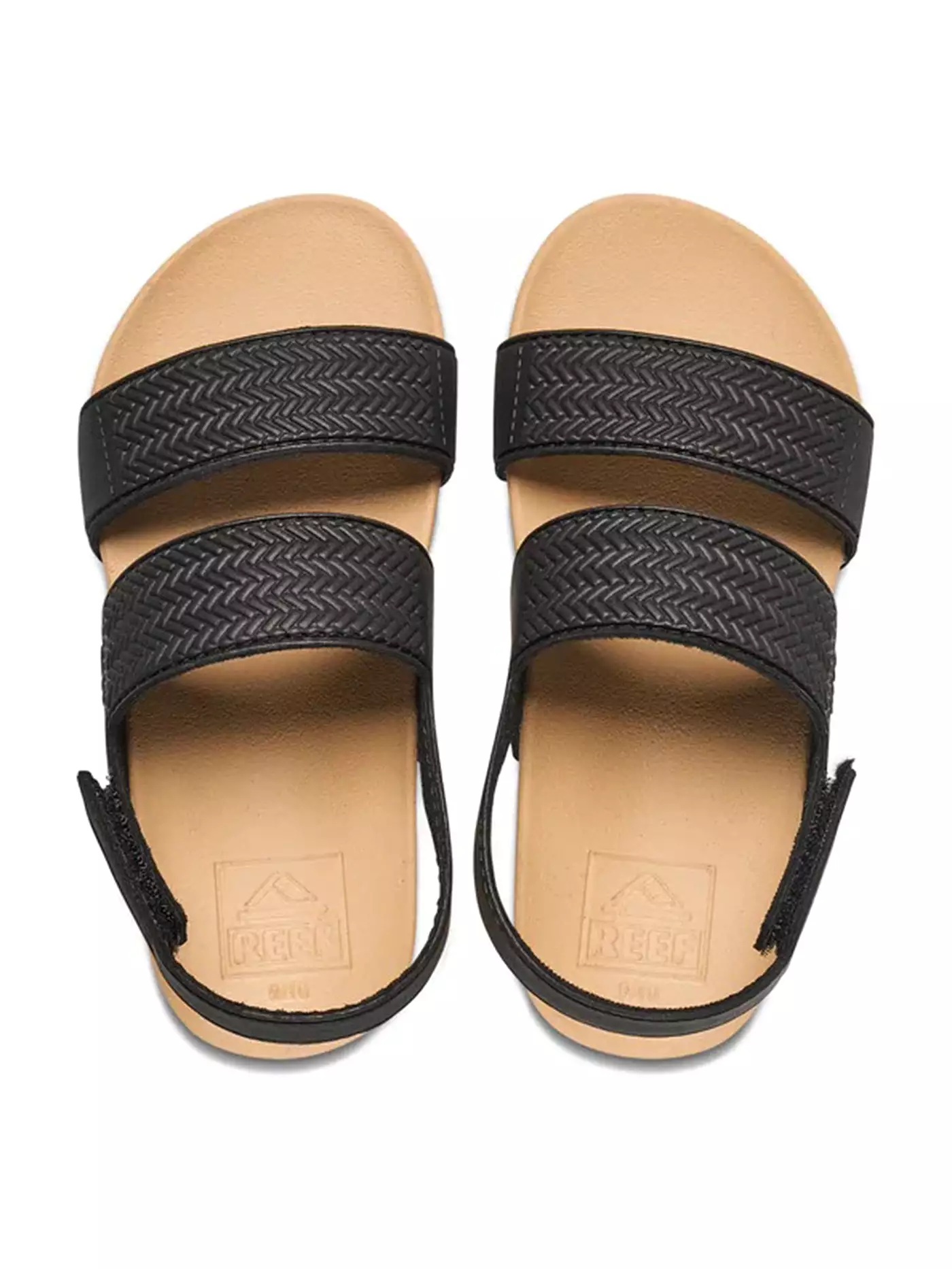 Water Vista Black/Tan Sandals (Little Kids)