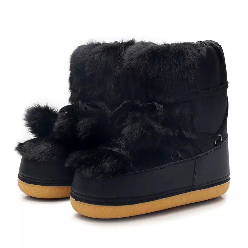 Women Winter  Fluffy Snow Boots - Kimi