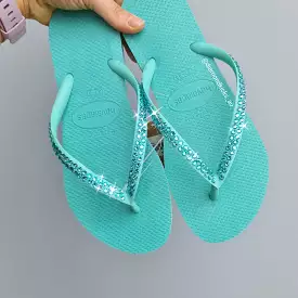 Women's Havaianas Slim (Teal)